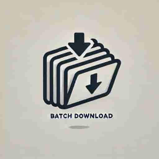 Batch Download for All Media Types